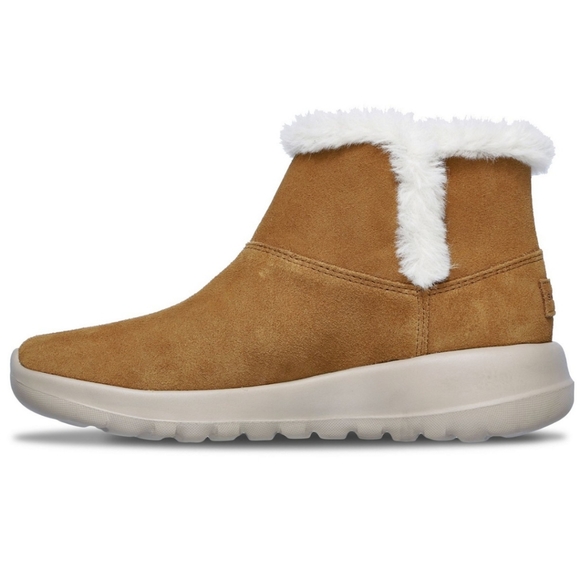 Skechers Suede On-The-Go Joy-Bundle Fur Boots - Picture 3 of 11